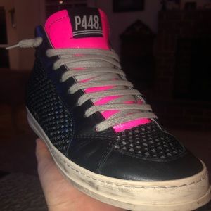P448 Women’s High Top Sneakers Size 38